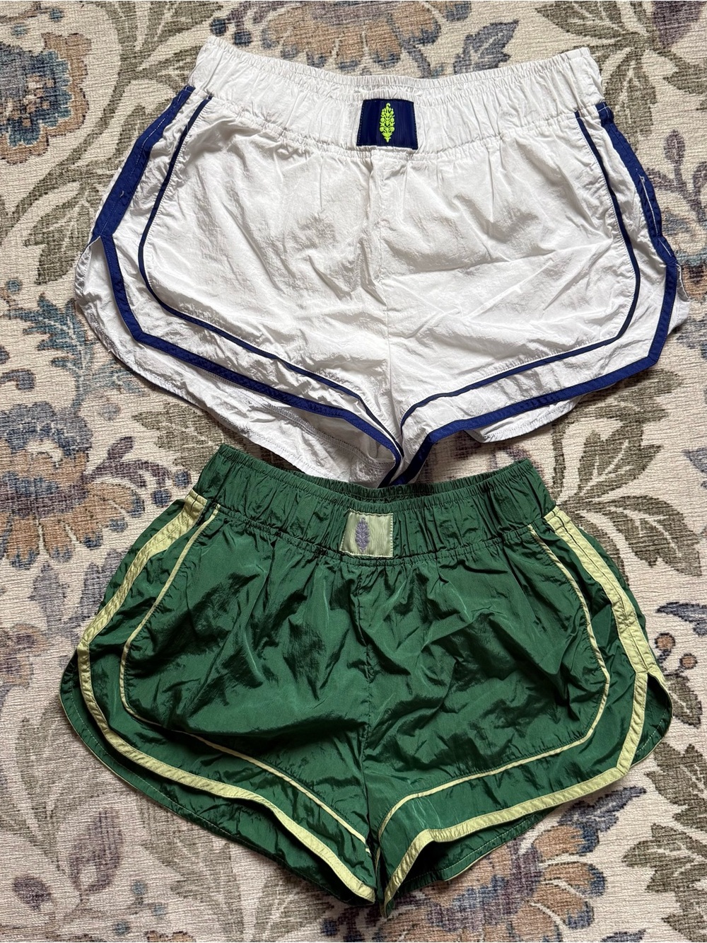 Free People Varisty Blues Shorts